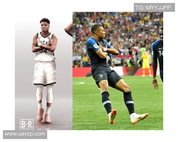 NBA球星与足球巨星跨界合影,明星球场碰撞引发粉丝热议